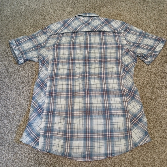 BKE Athletic Fit Pearl Snap Western Style Casual Button Down Shirt Men's Size XL - Picture 2 of 5